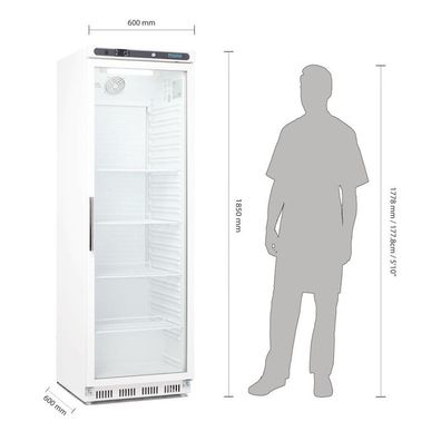 Polar Serie C Display Kühlschrank (EEFK: B) | weiß | 400L
