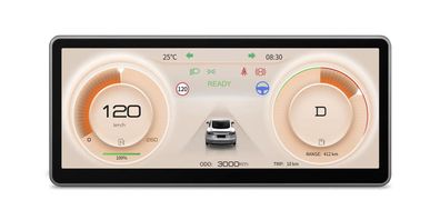 Digitale Instrumententafel für Tesla Model 3/ Y | CarPlay & Android Auto | QIT91MTY