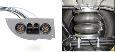 Für Opel Movano C 250 290 MAD Zusatzluftfeder 8 Zoll Luftfederung Kompressor Set HA