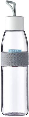 MEPAL Trinkflasche Ellipse 500 ml 6,3x6,3x27cm transparent 1 Stck. 119085 (EKB)