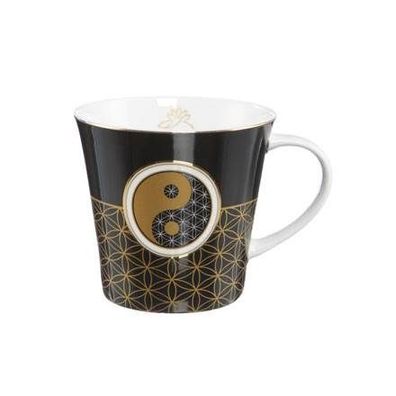 Goebel Lotus Yin Yang Yin Yang Schwarz - Coffee-/ Tea Mug 23101261