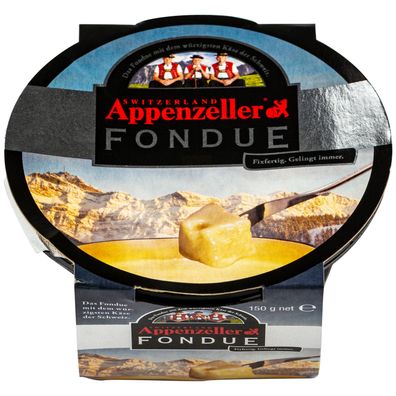 Food-United FONDUE-KÄSE-SNACK Käse 150g Appenzeller Käse Fonduemischung von STRÄHL