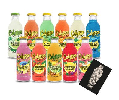 Calypso Lemonade Limeade 11er tasing - 1x pro Sorte je 473ml inkl. Pfand MEHRWE