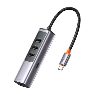 Mcdodo HU-1120 5 in 1 100W PD Type C Port + 4 Port USB 3.0 USB Type C USB Hub ...