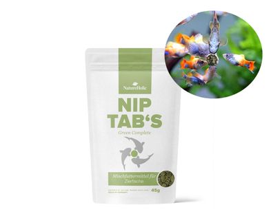 NatureHolic NipTabs Green Complete - Hafttabs für Zierfische