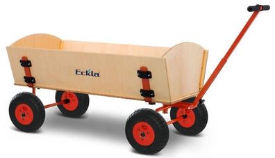ECKLA Bollerwagen Ecklatrak XXL | Länge 120 cm Luft Räder TOP Angebot