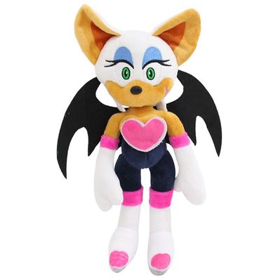 33 * 16 * 10cm Rouge the Bat Puppe Sonic The Hedgehog Plüschtier Geschenk für Kinder