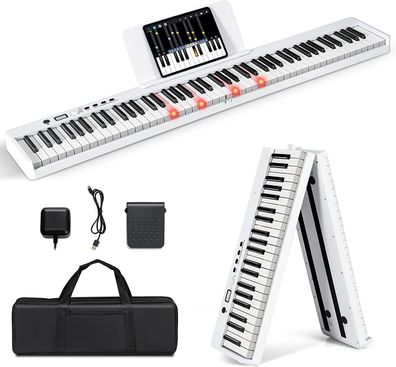 88 Tastatur Elektroklavier faltbar, Digitale Keyboard tragbar