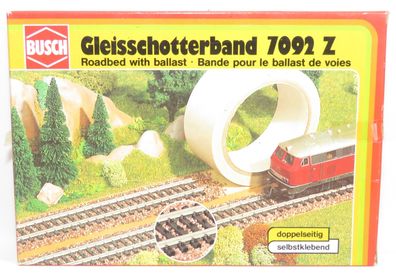 Busch 7092 - Gleisschotterband - Spur Z - 1:220 - Originalverpackung