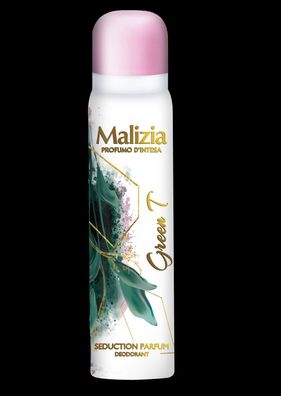 Malizia Donna Profumi d´intesa Green Tea DEO 1 x 100ml Seduction Parfum