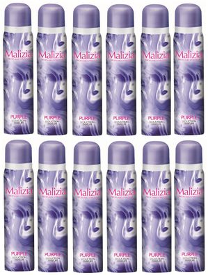 Malizia Donna Profumi d´intesa Purple DEO 12 x 100ml Seduction Parfum