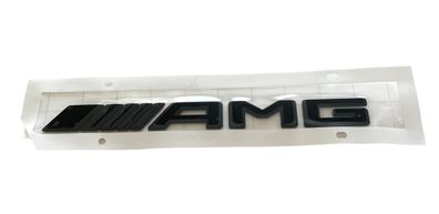 Neu AMG OE Emblem Schriftzug Schwarz Mercedes CLA C117 GLA X156 W176 W203 W204 W205