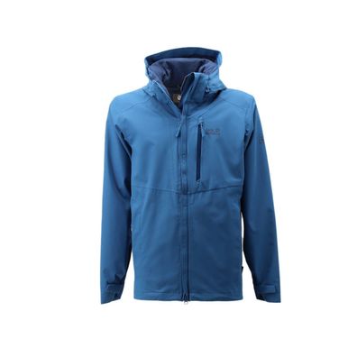 Jack Wolfskin Keplar Trail Texapore Ecosphere Hardshell Jacke Herren blau