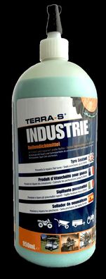 Terra S Reifendichtmittel für Landmaschinen Fahrrädern Industrie 950 ml