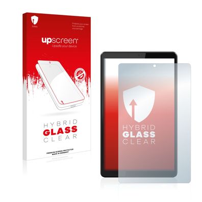 upscreen Hybrid Glass Clear Premium Panzerglasfolie für Lenovo Tab M8