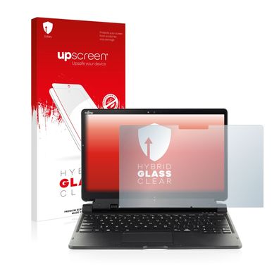 upscreen Hybrid Glass Clear Premium Panzerglasfolie für Fujitsu Stylistic Q739