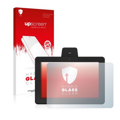 upscreen Hybrid Glass Clear Premium Panzerglasfolie für GloryStar Tauri TTS-10