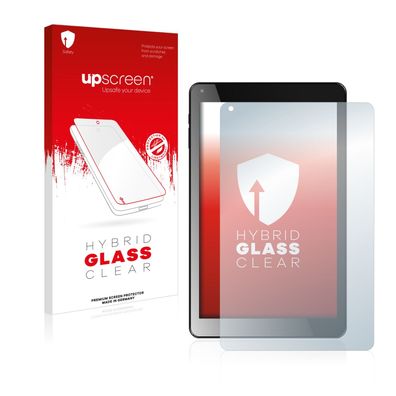 upscreen Hybrid Glass Clear Premium Panzerglasfolie für Odys Maven X10 HD LTE