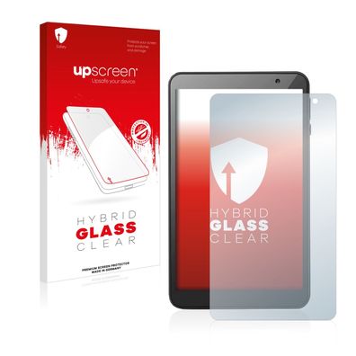 upscreen Hybrid Glass Clear Premium Panzerglasfolie für Vankyo MatrixPad S7