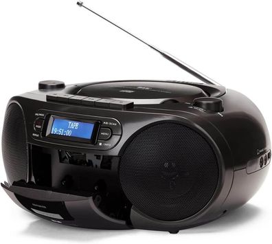 Aiwa BBTC-660DAB/ BK Schwarz  Hifi Radio mit CD, Bluetooth, DAB+