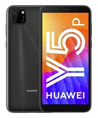 Huawei Y5p Schwarz DRA-LX9 Dual Sim 2GB/32GB 12,7cm (5,45Zoll) Android Smartphone
