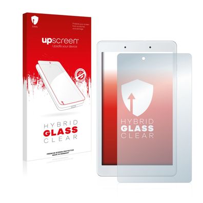 upscreen Hybrid Glass Clear Premium Panzerglasfolie für Samsung Galaxy Tab A 8.0 ...