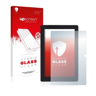 upscreen Hybrid Glass Clear Premium Panzerglasfolie für Simbans Tangotab 10