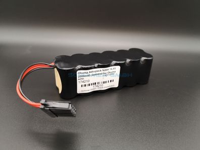 Okuma Akkupack NiMH 14,4V 2000mAh passend für Okuma E5503-867-001 inkl. Knopfzelle