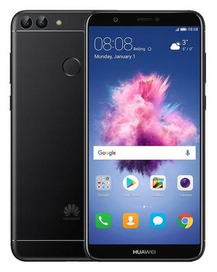 Huawei P smart FIG-LX1 Black Dual Sim 3GB/32GB 14,22cm (5,6 Zoll) Android Smartpho...