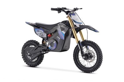48V Elektro Kinder Moto Cross Dirt Bike blau 1600W und Lithiumakku