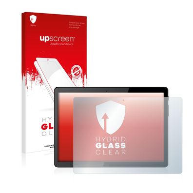 upscreen Hybrid Glass Clear Premium Panzerglasfolie für Blaupunkt Atlantis A10.303