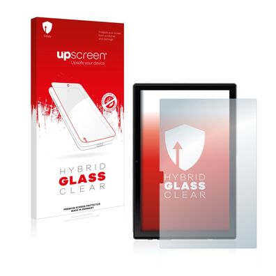 upscreen Hybrid Glass Clear Premium Panzerglasfolie für Blackview Tab 8
