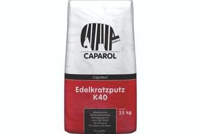 Caparol Capatect Edelkratzputz K40 25 kg naturweiß