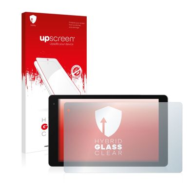 upscreen Hybrid Glass Clear Premium Panzerglasfolie für Medion Lifetab X10609