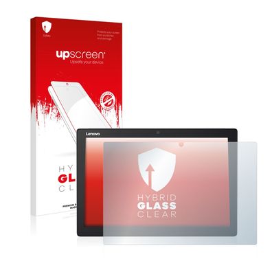 upscreen Hybrid Glass Clear Premium Panzerglasfolie für Lenovo IdeaPad Miix 510-12ISK