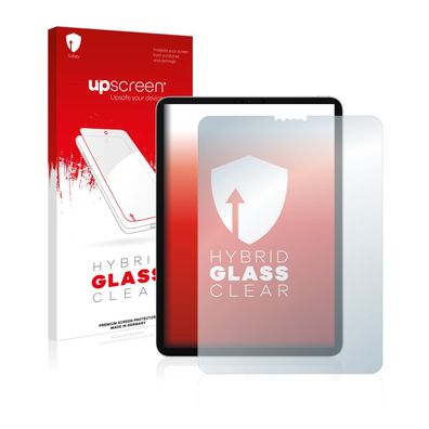 upscreen Hybrid Glass Clear Premium Panzerglasfolie für Apple iPad Pro 11 2018