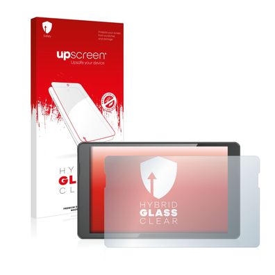 upscreen Hybrid Glass Clear Premium Panzerglasfolie für Odys Thanos 10