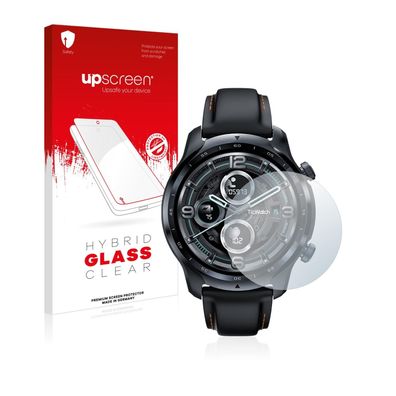 upscreen Hybrid Glass Clear Premium Panzerglasfolie für Citizen CZ Smart