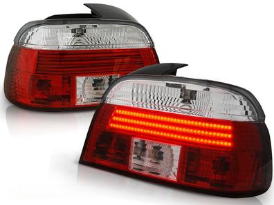 Rückleuchten BMW E39 09 95-08 00 ROT KLAR LED