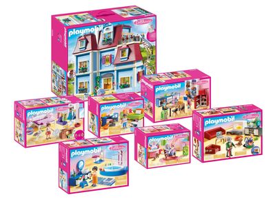 Playmobil Dollhouse Puppenhaus Set: 70205 70206 70207 70208 70209 70210 70211