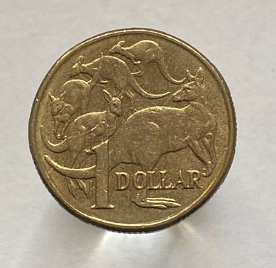 2000 Australian $1 Coin - Elizabeth II - Stempelglanz