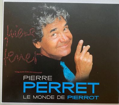 Pierre Perret - Autor / Sänger Frankreich - original Autogramm - 12 x 14 cm