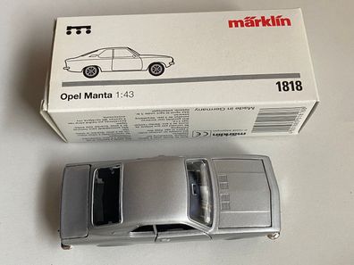 Märklin - Opel Manta 1: 43 - Märklin Nr 1818 - Modellauto OVP Mint