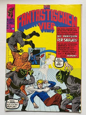 Die Fantastischen Vier - Marvel Comic Nr. 3 - Deutsche orig. Ausgabe - Zustand 2