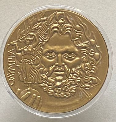 Greece Medaille - Olympische Spiele 1896 in Athen (Zeus und Akropolis)