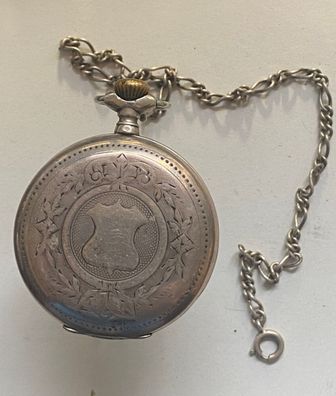Rubuste, antike Taschenuhr um 1930 - Herren - Werk läuft nur kurz an
