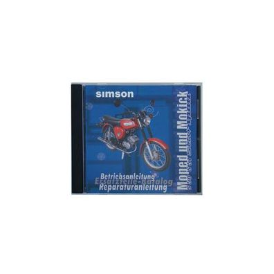 CD, SIMSON Moped und Mokick Originaldokumente