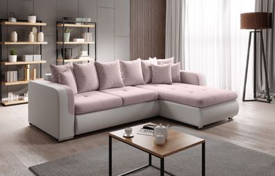 FURNIX Polstercouch Sofa mit Schlaffunktion Fiorenzo MINI L MA120-MLO10