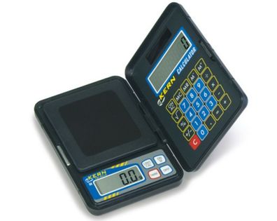 KERN Taschenwaage mit integriertem Taschenrechner bis 320 g | Feinwaage