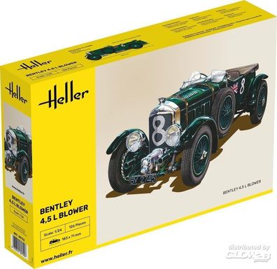 Heller Bentley Blower in 1:24 1000807220 Glow2B 80722 Bausatz